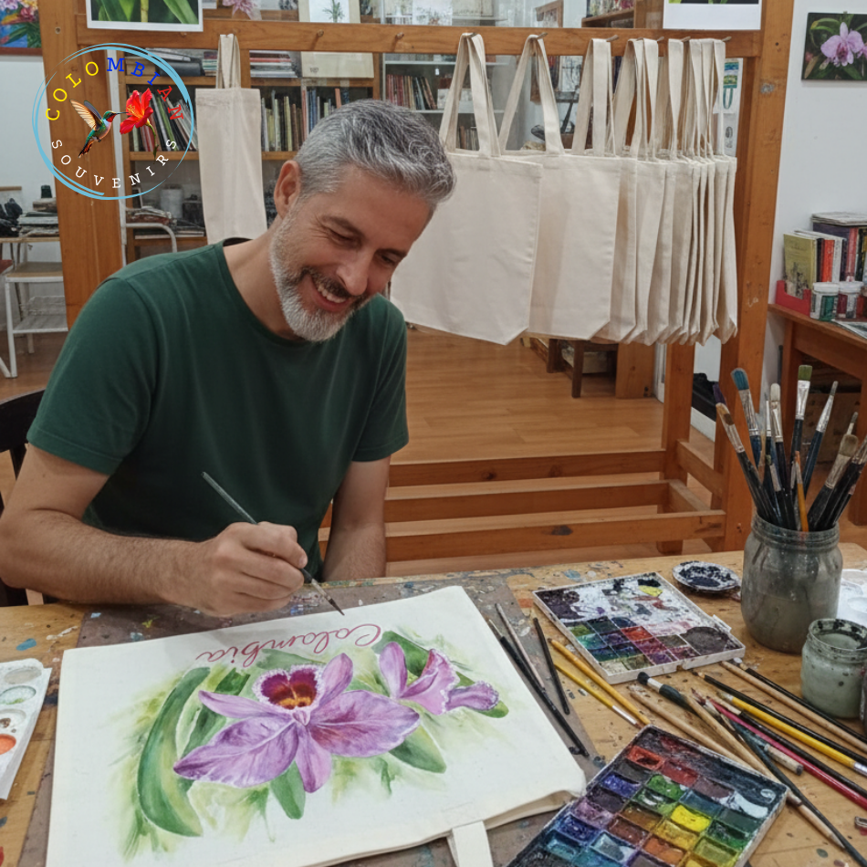 Lona de algodón crudo Tote Bag Para pintar o bordar X 12 UNIDADES