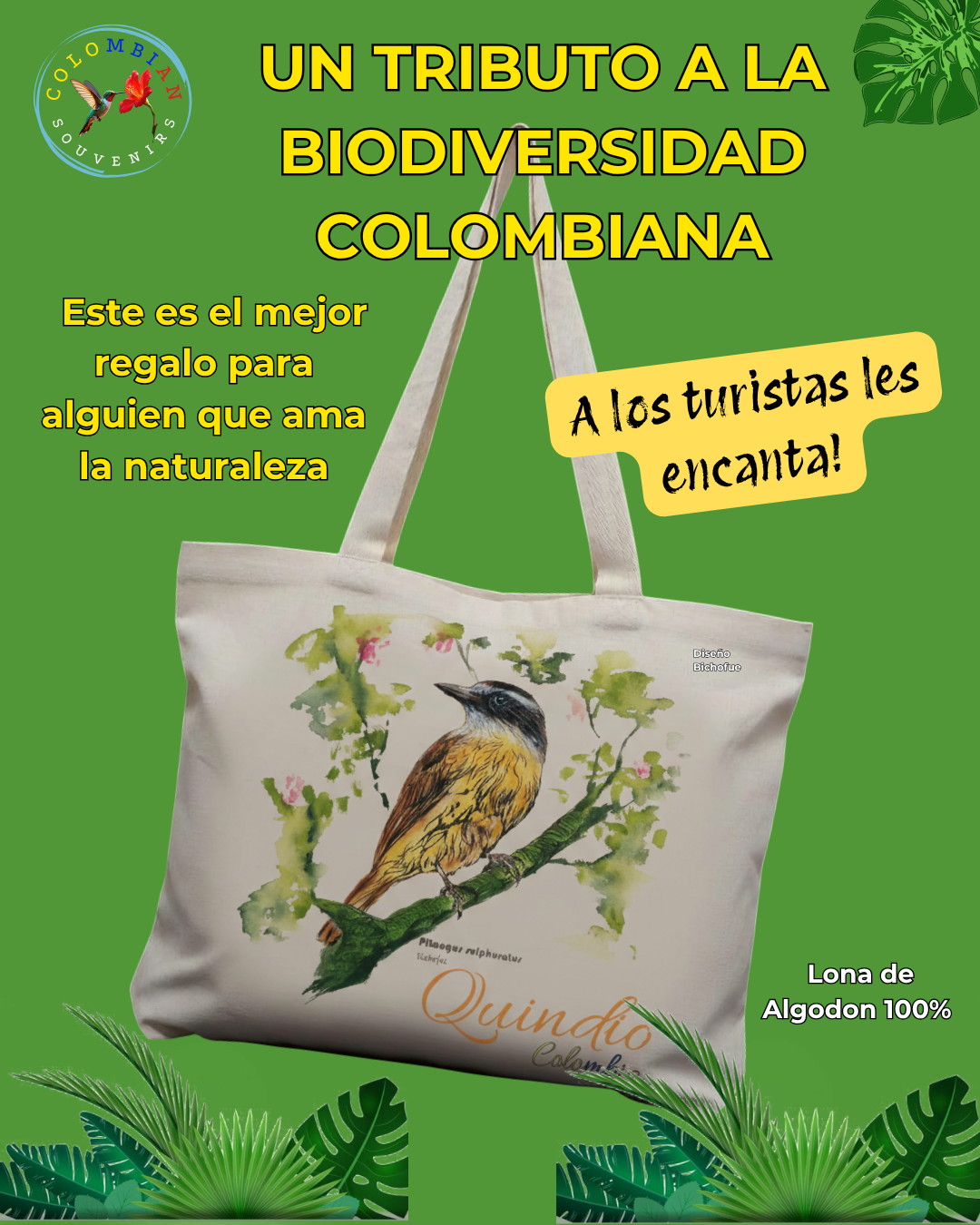 A.  Bag en Lona para Mayoristas precio x 12 unidades