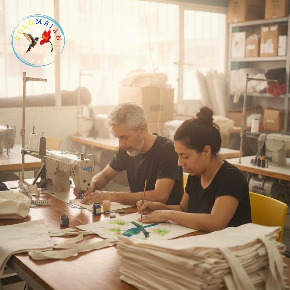 Tote Bag en lienzo Diseño Barranquero