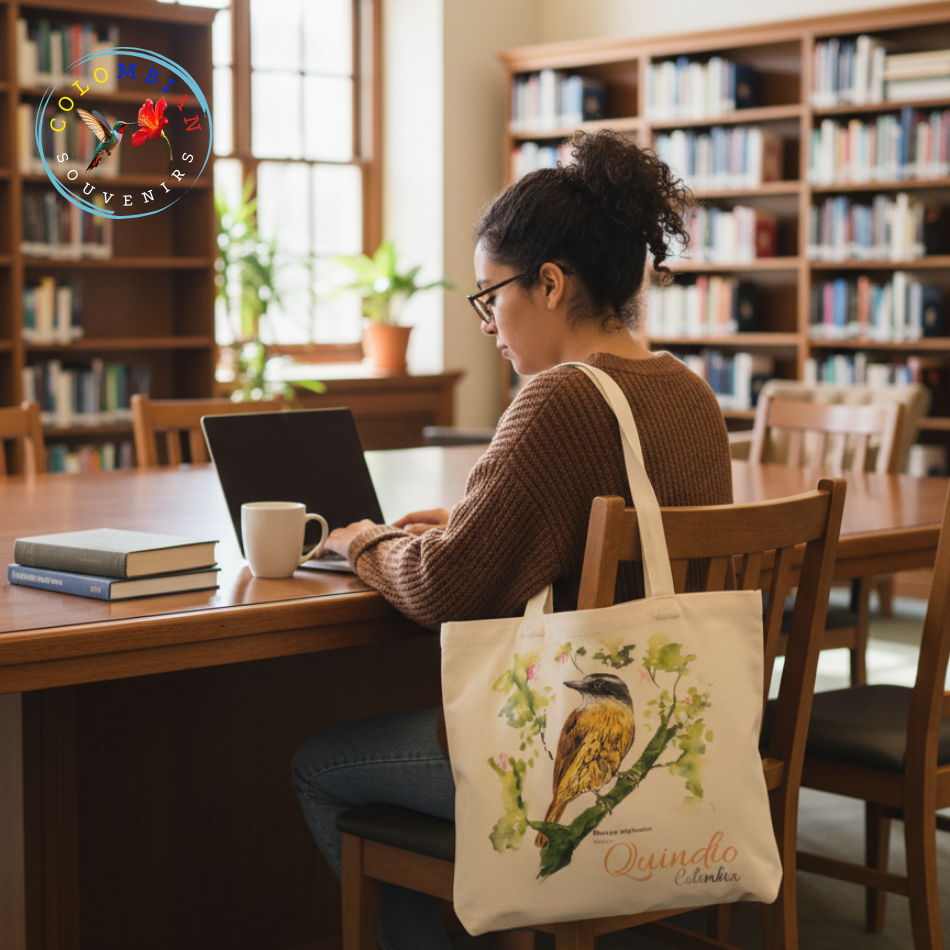 Tote Bag en lienzo Diseño Bichofue