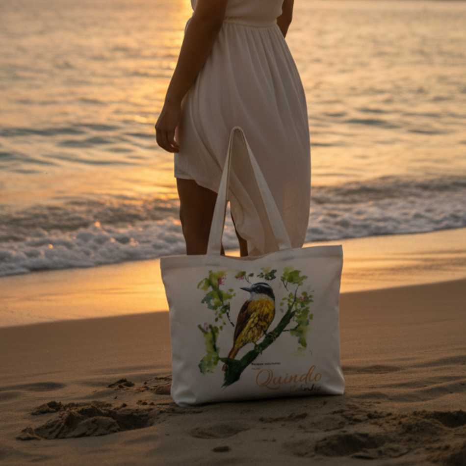 Tote Bag en lienzo Diseño Bichofue