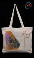 Tote Bag en lienzo Diseño Casa tradicional Quindío 🏠