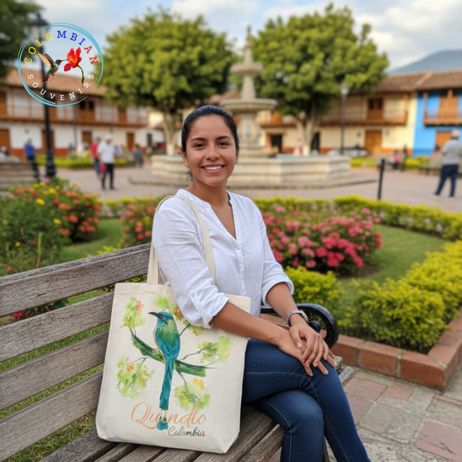 Tote Bag en lienzo Diseño Barranquero