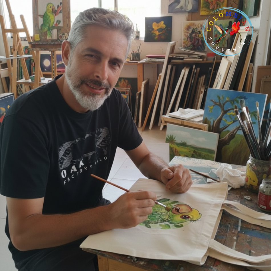 Lona de algodón crudo Tote Bag Para pintar o bordar X 12 UNIDADES