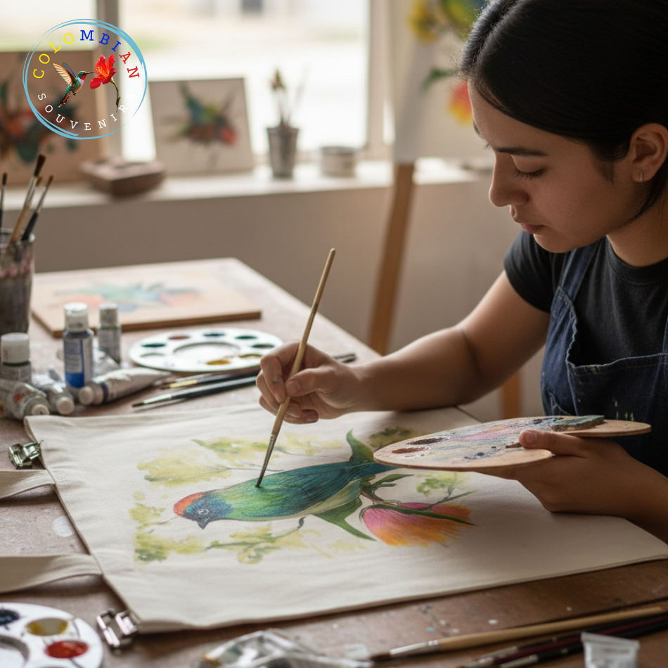 Lona de algodón crudo Tote Bag Para pintar o bordar X 12 UNIDADES