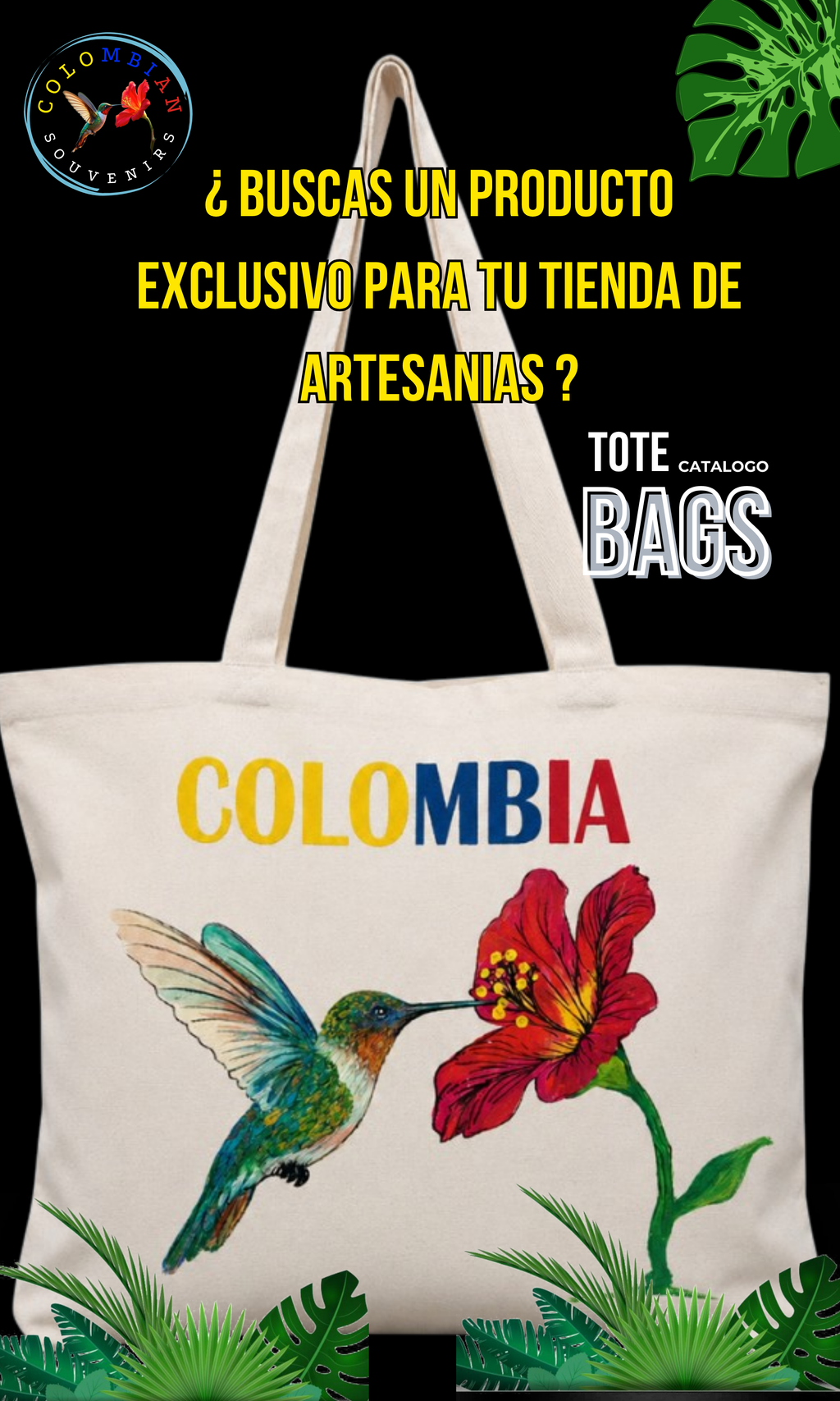 A.  Bag en Lona para Mayoristas precio x 12 unidades