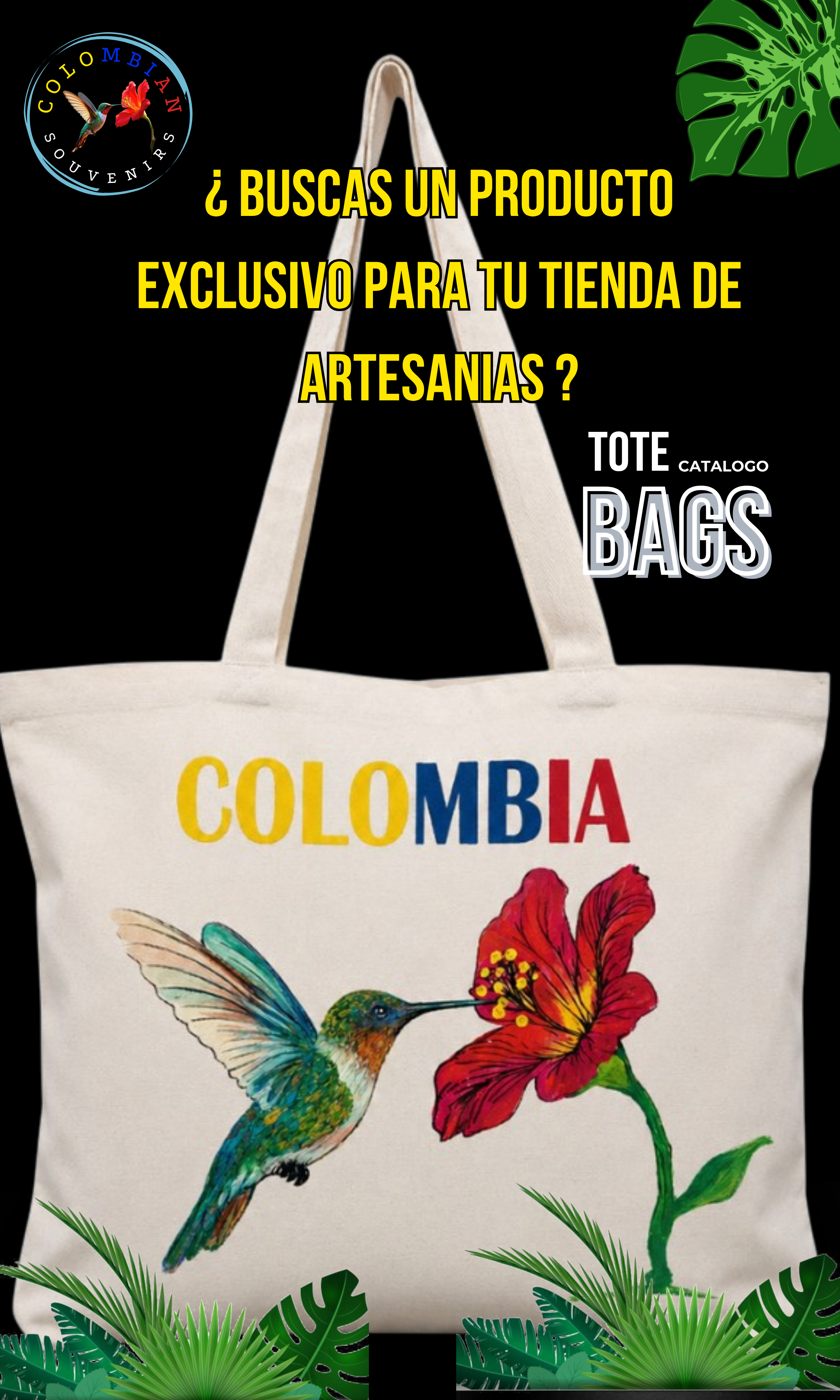 A.  Bag en Lona para Mayoristas precio x 12 unidades