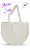 Bag en Lona media luna con el diseño que quieras🌸