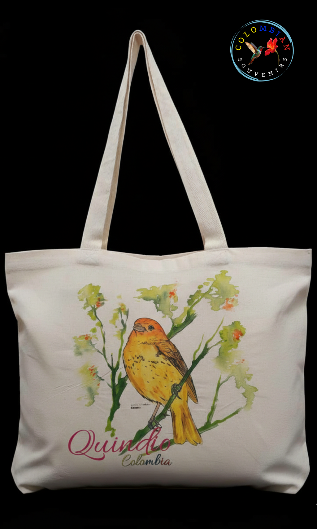 Tote Bag en lienzo Diseño Canario Coronado
