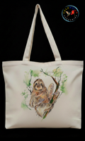 Tote Bag en lienzo Diseño Perezoso