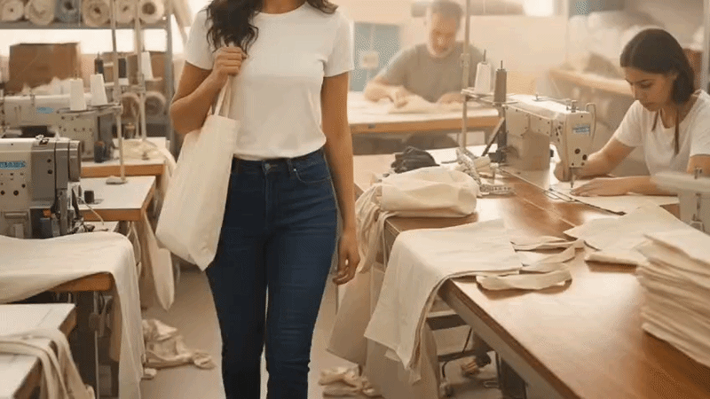 Lona de algodón crudo Tote Bag Para pintar o bordar X 12 UNIDADES